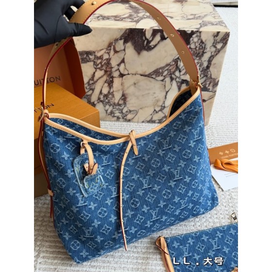 Louis Vuitton Carryall MM (Denim)